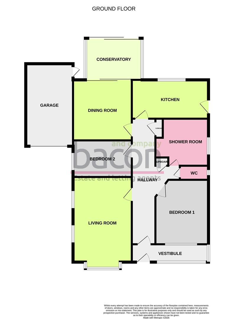 Floor Plan | Bungalow - Detached | Goring Way, Goring-By-Sea, BN12 | For Sale